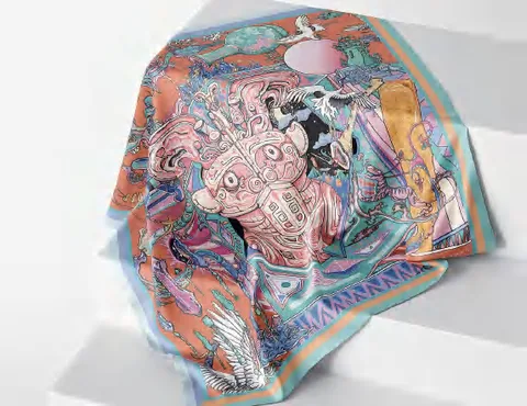 Length of printed fabric