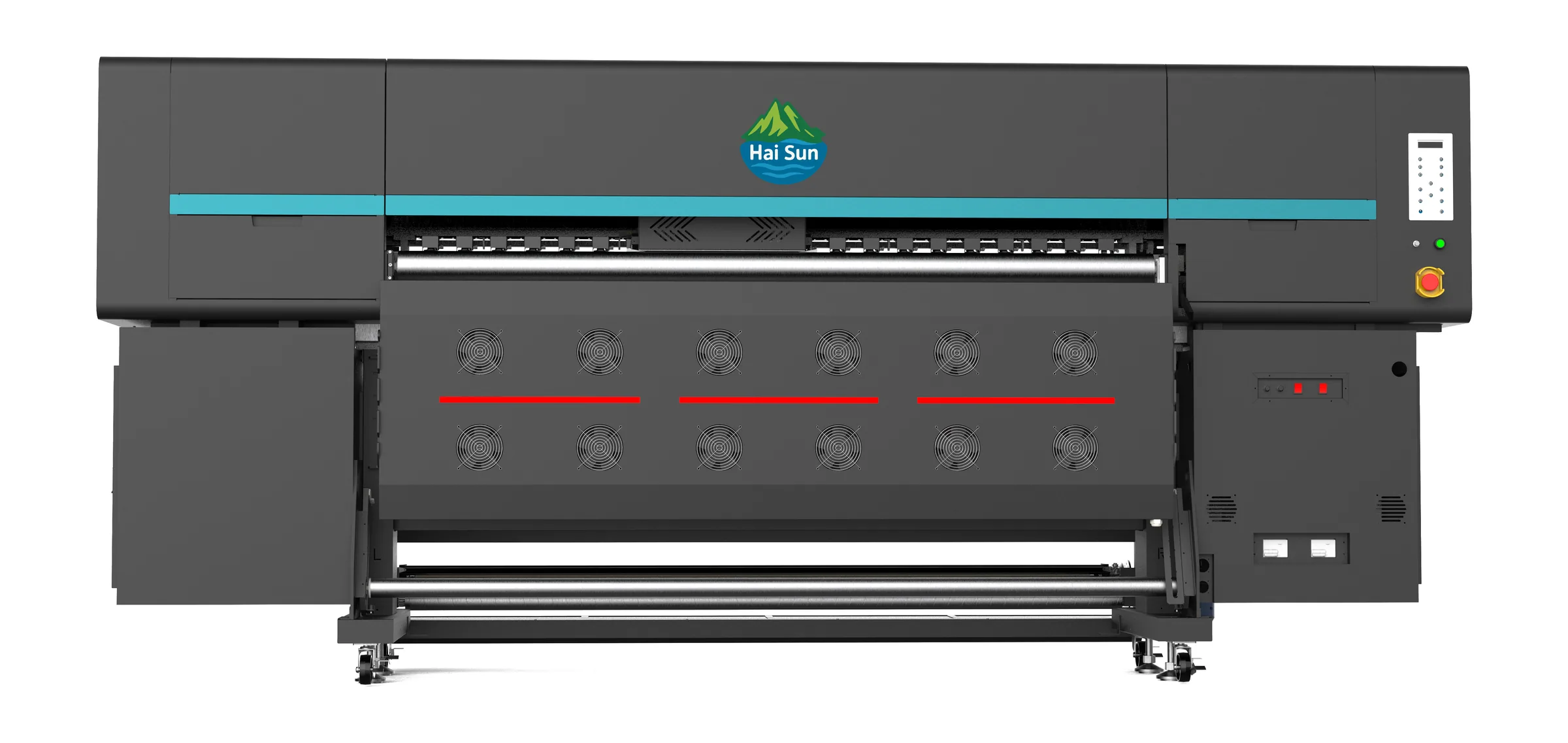Hai Sun 1900 mm dye-sublimation printer, front view