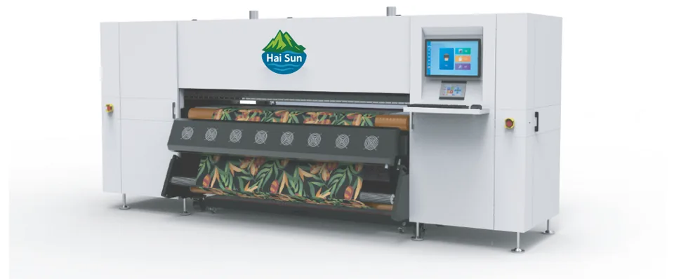 Hai Sun 2000 mm industrial dye-sublimation printer with sixteen print heads
